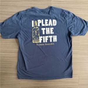 Men’s Tommy Bahama “I Plead The Fifth” Graphic T Shirt Size L